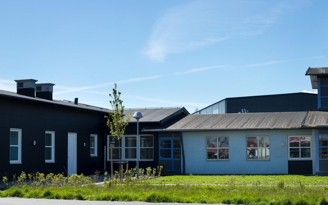 Hemvårdens hus, om- och tillbyggnad av kontor och personallokaler åt hemvården i Höganäs