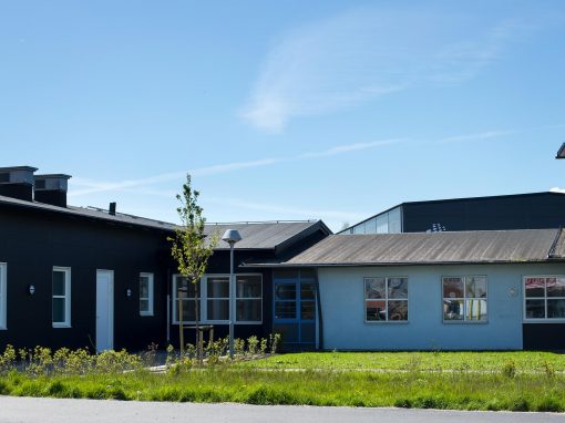 Hemvårdens hus, om- och tillbyggnad av kontor och personallokaler åt hemvården i Höganäs